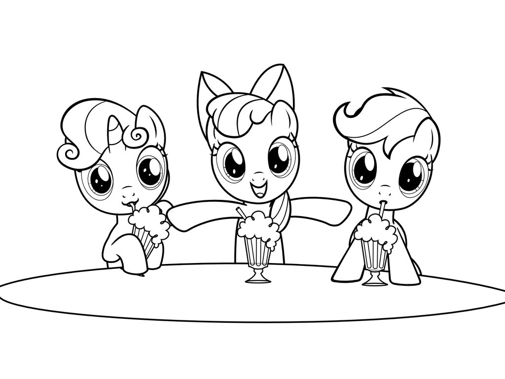 kaspisk pony coloring pages - photo #11