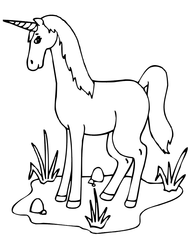 unicorn coloring pages to print - photo #15