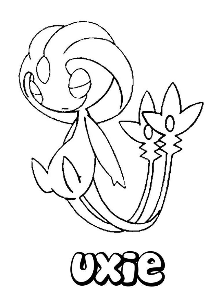 Free coloring pages of drawing of pokemon