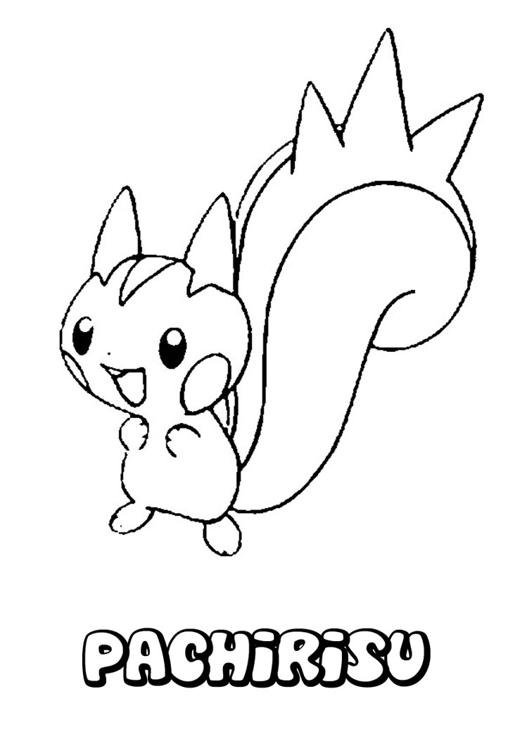 pokemon Colouring Pages