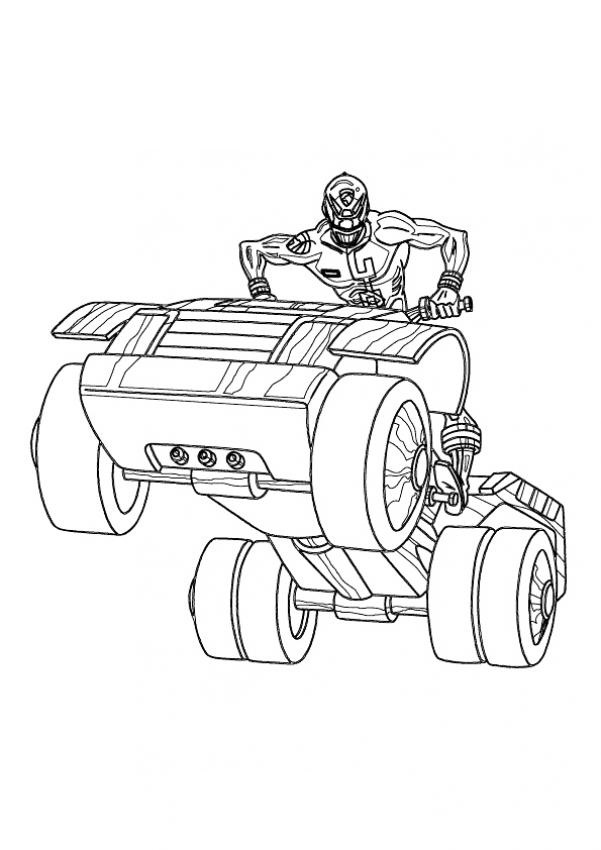 power ranger coloring pages to print - photo #15