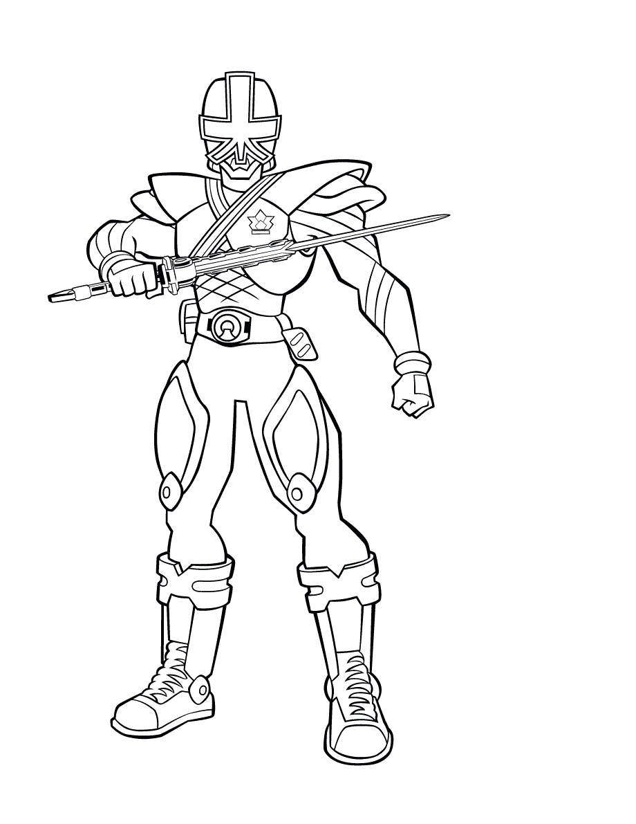 power ranger coloring pages to print - photo #1