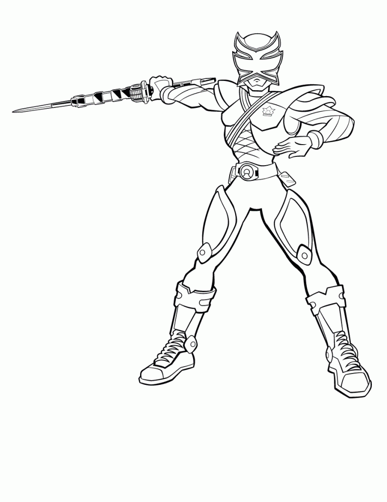 power ranger coloring pages to print - photo #27