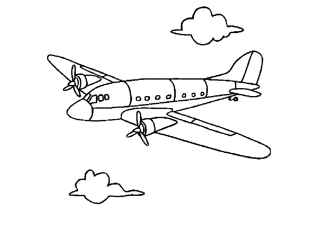 warplane coloring pages - photo #4