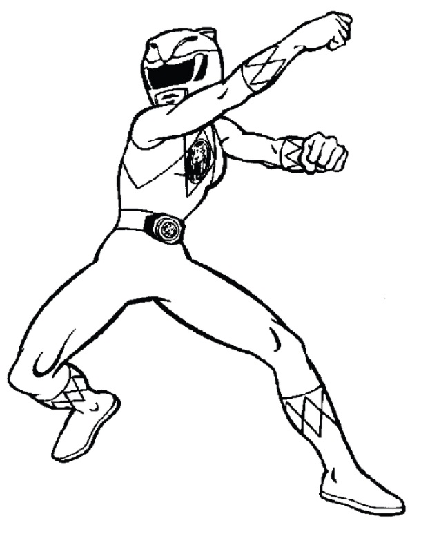 classic power rangers coloring pages - photo #2