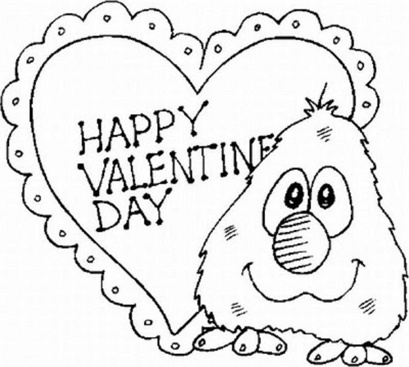 child valentine day coloring pages - photo #10