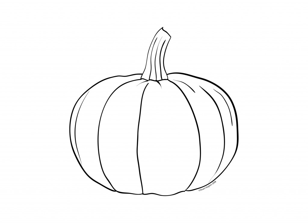 Pumpkin Free Printable Coloring Pages