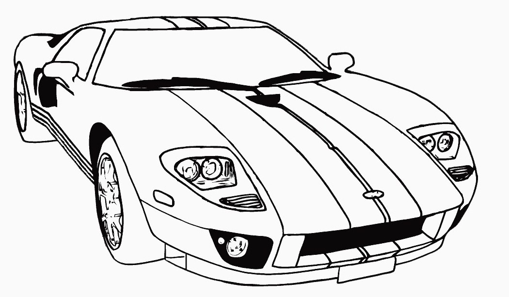 race car coloring pages for kids - photo #9