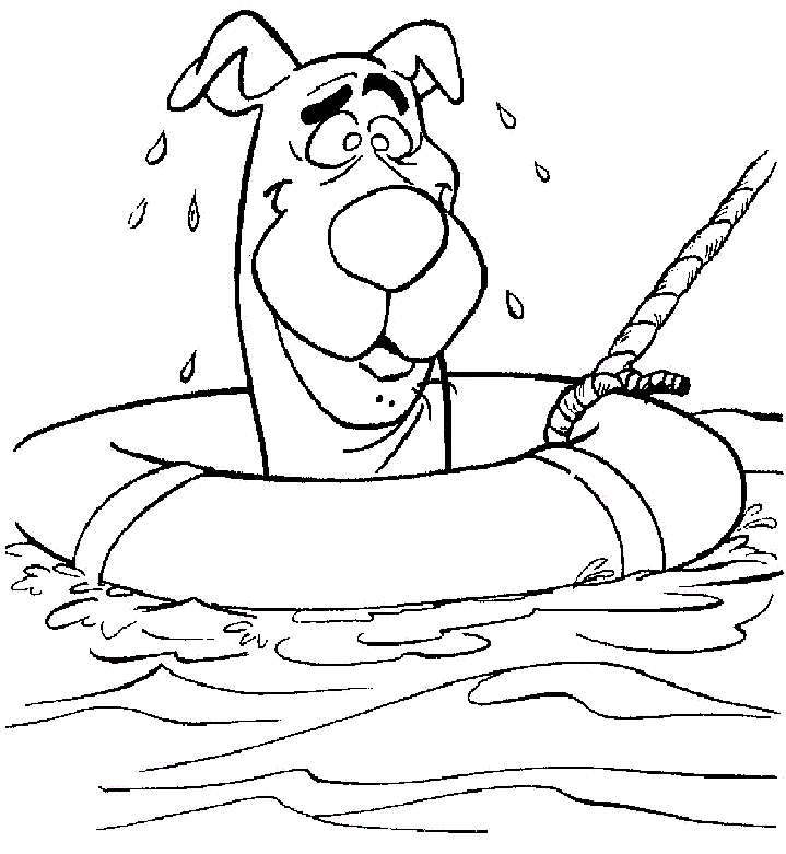 scooby doo coloring pages to print out - photo #13