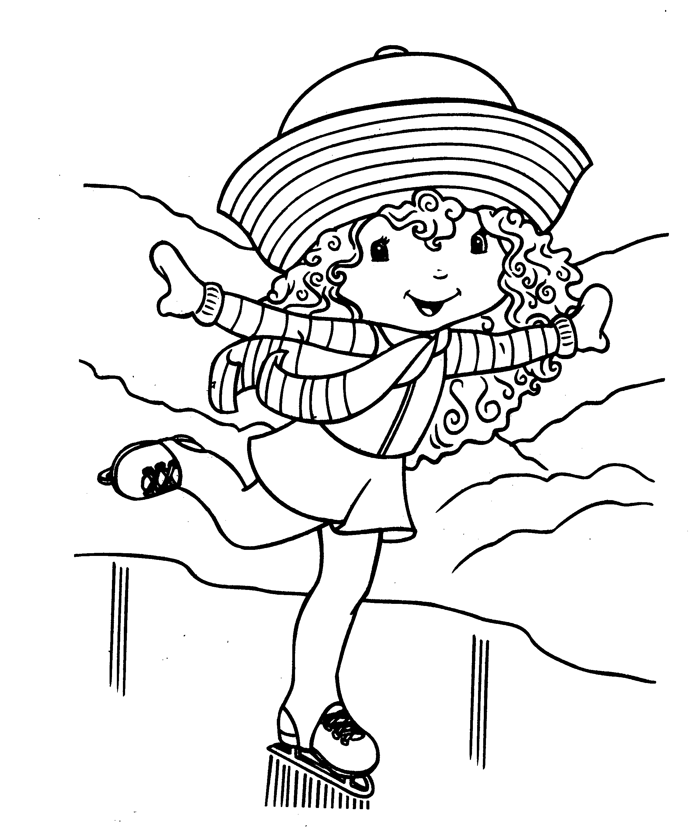 Free Printable Strawberry Shortcake Coloring Pages For Kids