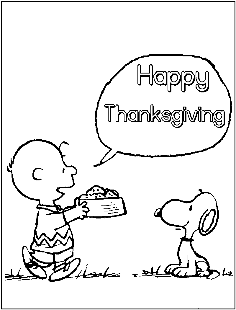 thanksgiving children coloring pages - photo #17