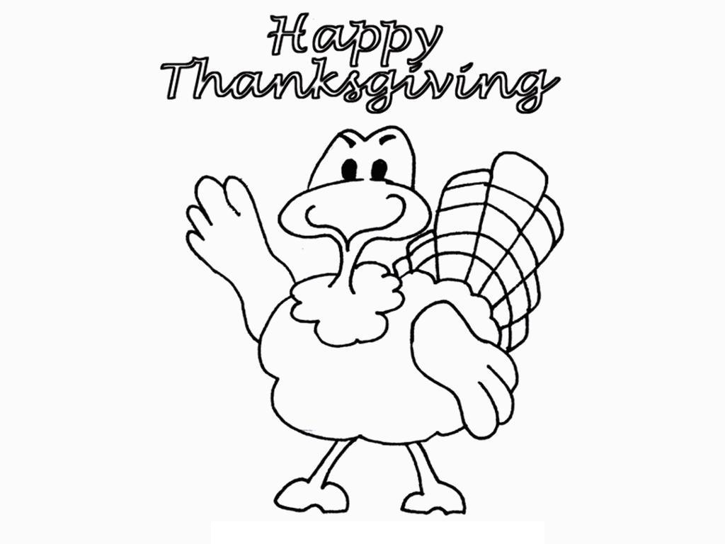 thanks giving coloring pages - photo #28