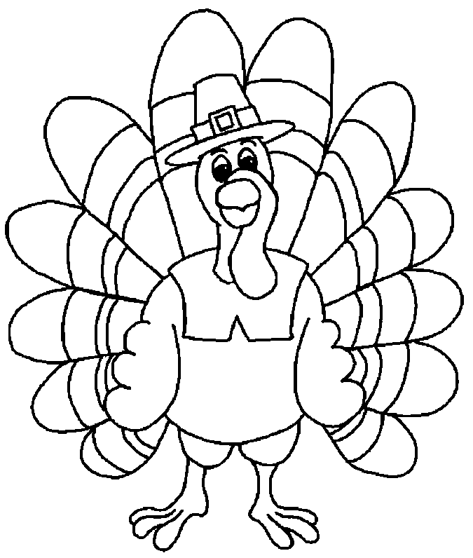 thanksgiving children coloring pages - photo #2
