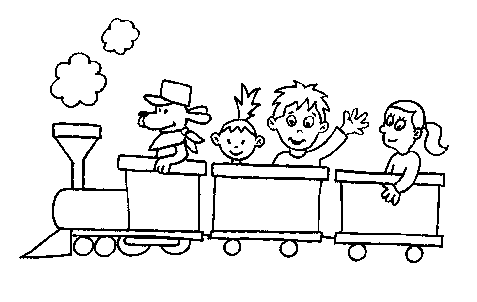 Free Printable Train Coloring Pages For Kids