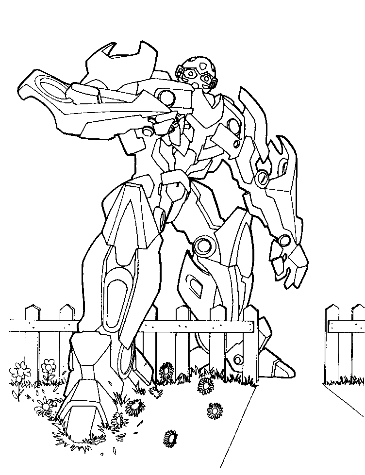 transformer coloring pages free - photo #23