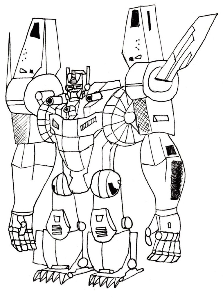 Transformers Printable Coloring Pages