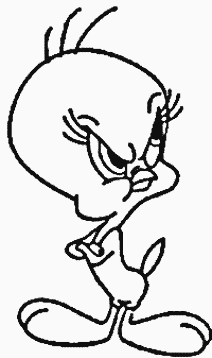 Tweety Bird Coloring Page