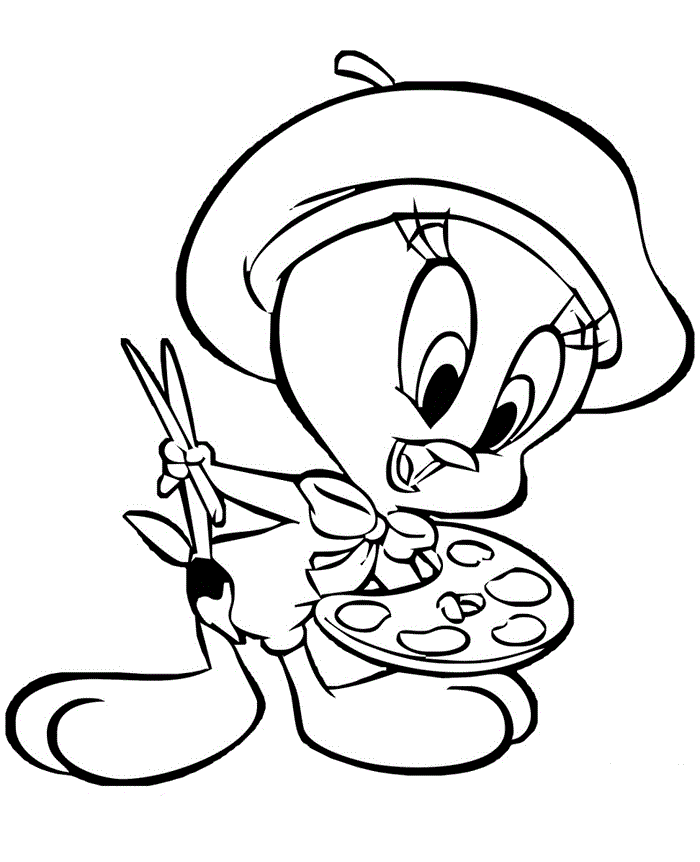 Free Printable Tweety Bird Coloring Pages For Kids Free Printable Tweety Bird Coloring Pages For Kids