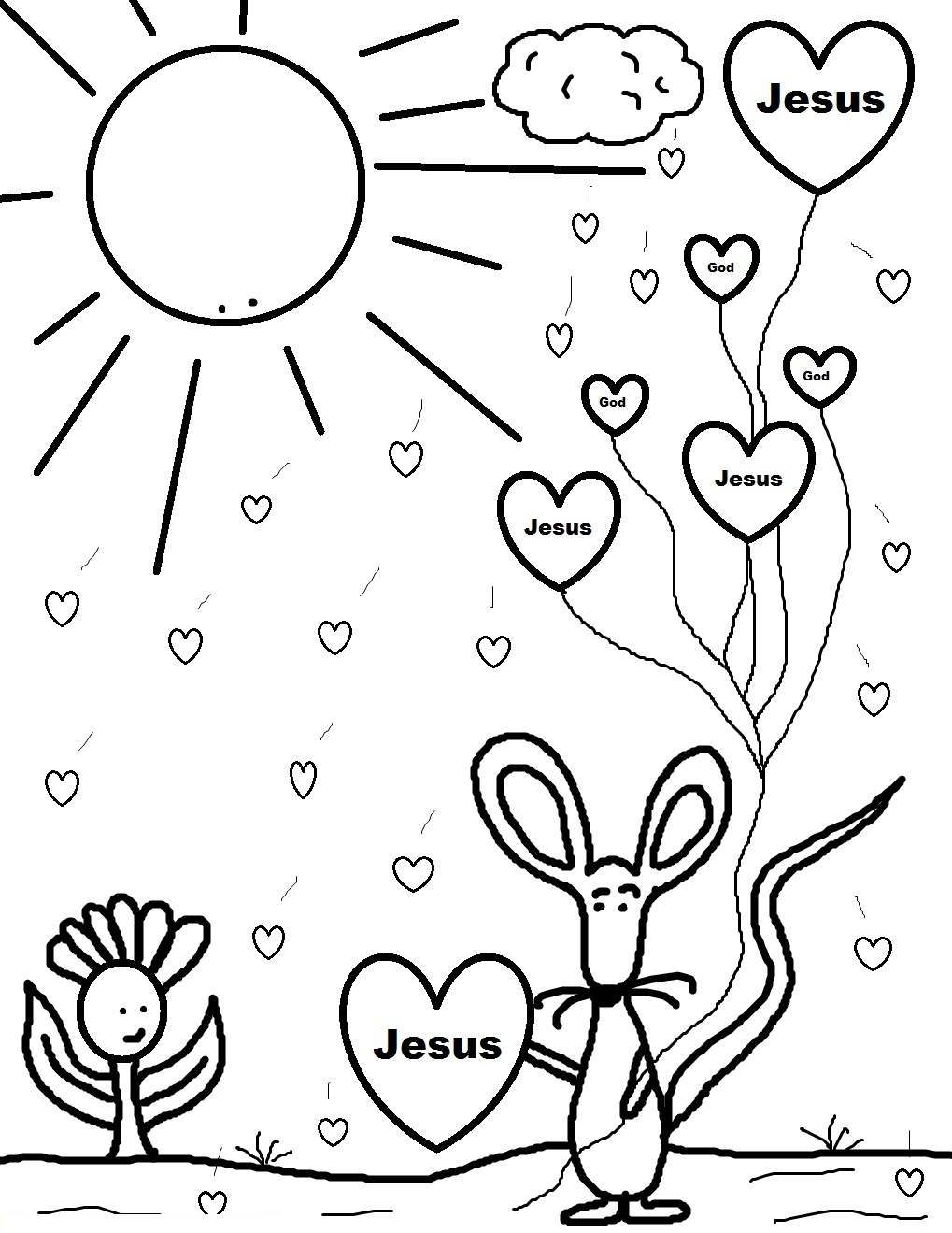 valentine s day coloring pages for kids - photo #28