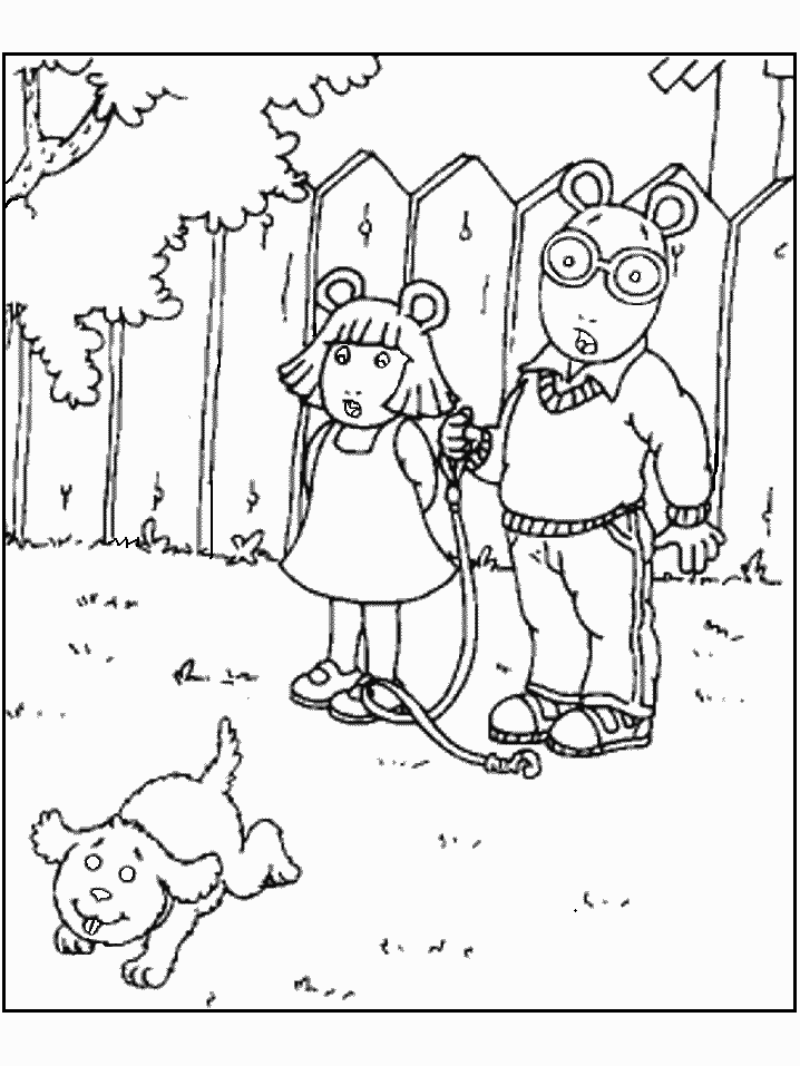 coloring pages for arthur - photo #1