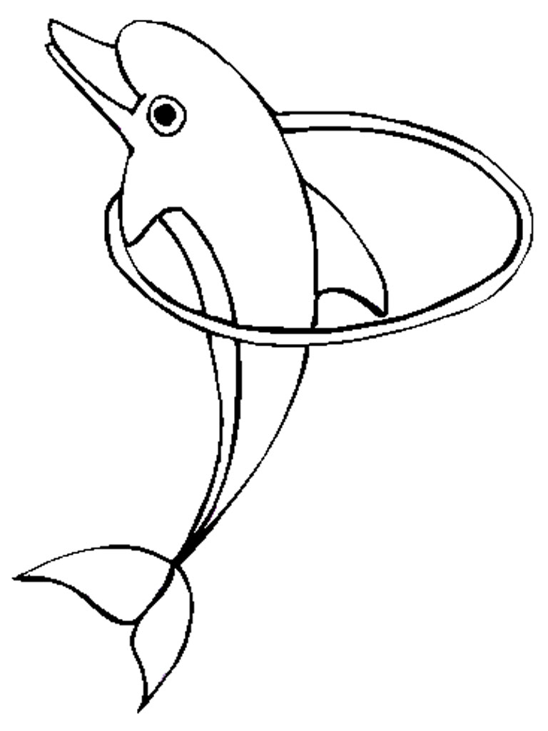 baby dolphin coloring pages - photo #30