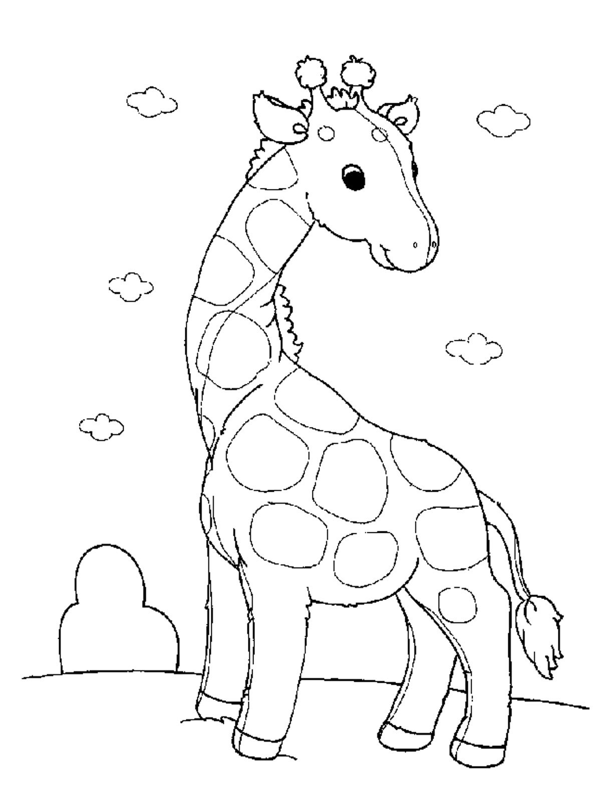 zoo animal free printable coloring pages - photo #15