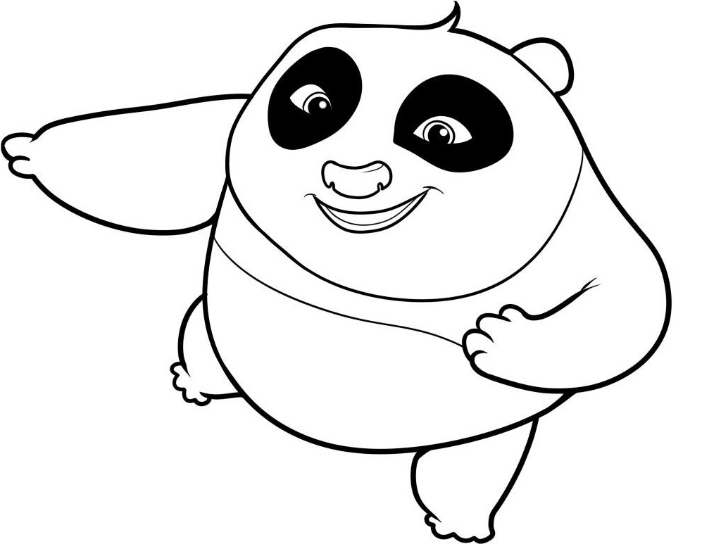 baby panda coloring pages - photo #2