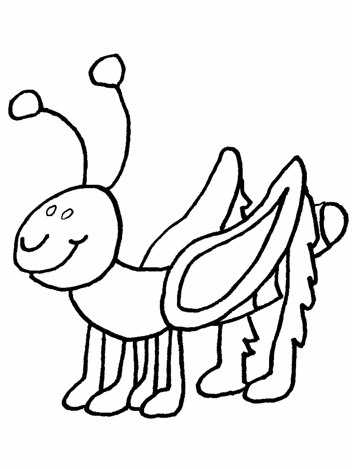 garden bugs coloring pages - photo #36