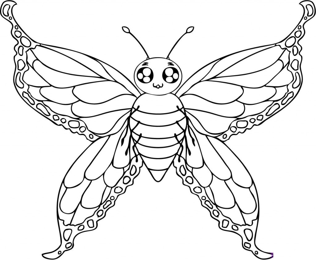 Free Printable Butterfly Coloring Pages For Kids