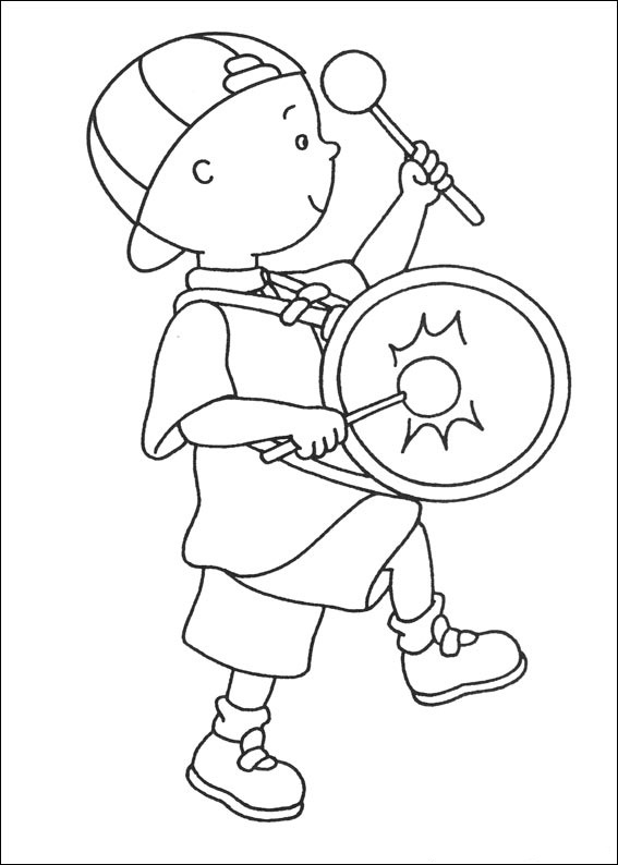 callou coloring pages - photo #40