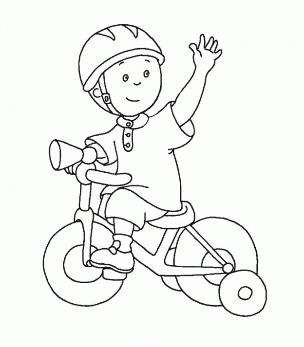 caillou and friends coloring pages - photo #10