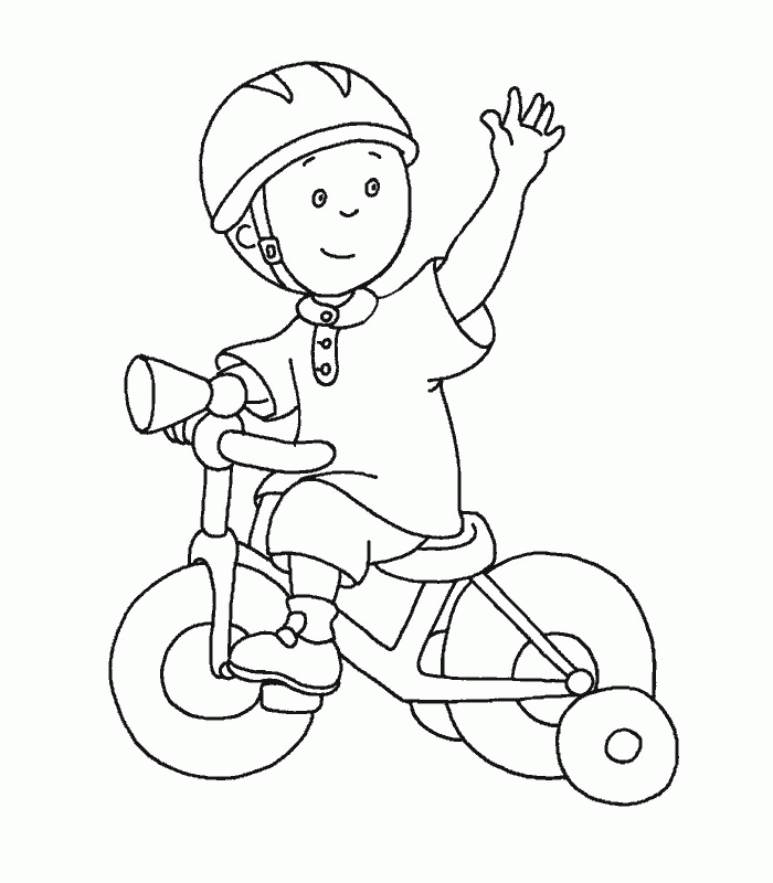caillou online coloring pages - photo #4