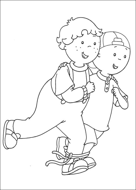 caillou printable coloring pages - photo #23