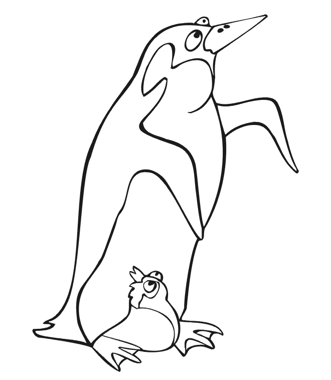 panguin coloring pages - photo #10