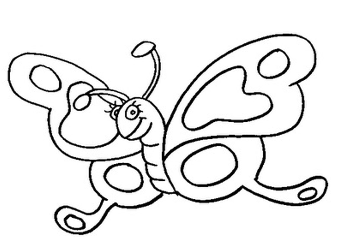 Coloring Page Butterfly