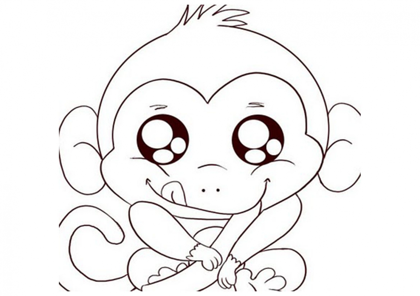 baboon coloring pages - photo #43