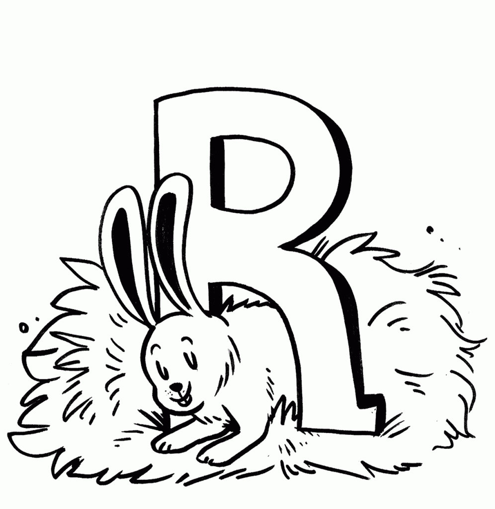 rabbit coloring pages for kids - photo #39
