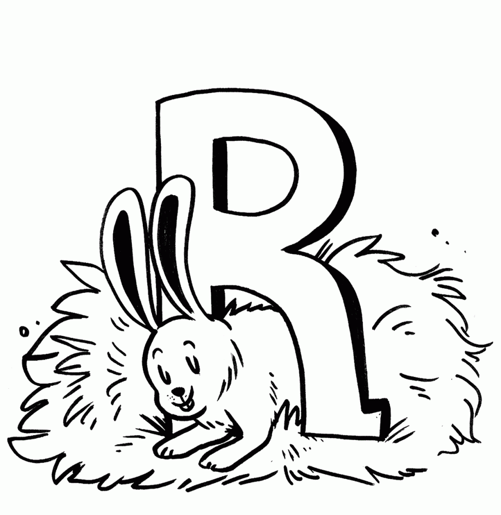 Free Printable Rabbit Coloring Pages For Kids