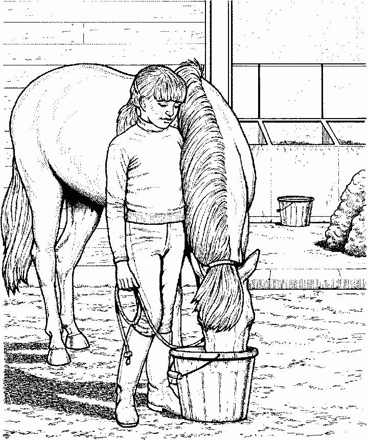 free coloring pages online horses - photo #37