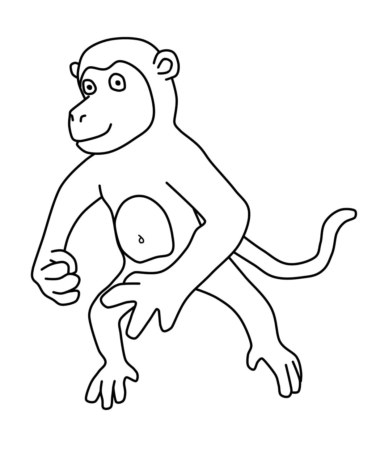 baboon coloring pages - photo #37
