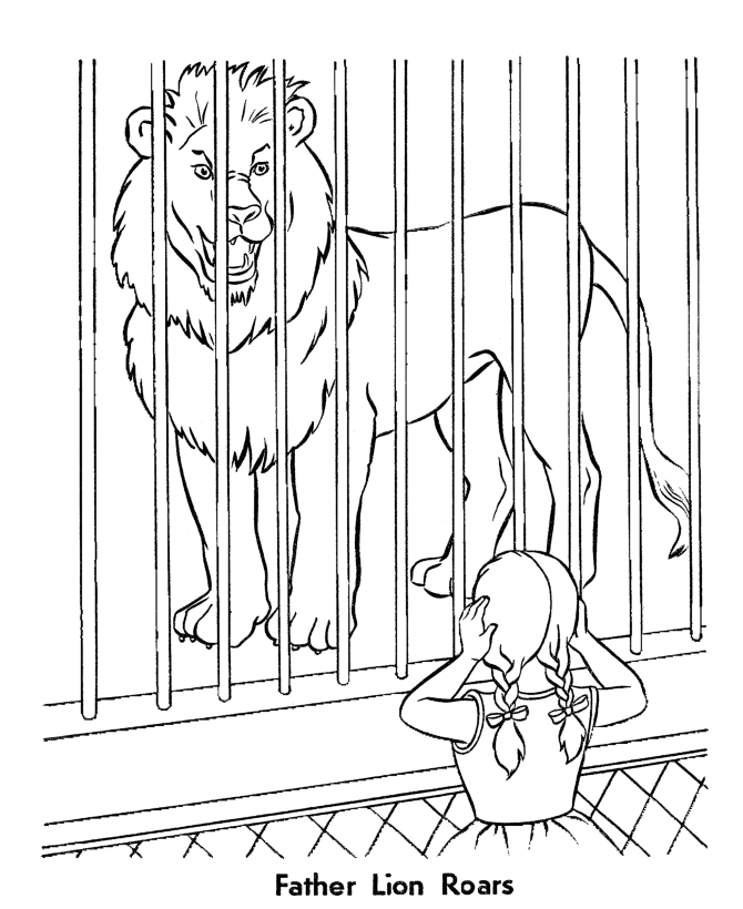 zoo coloring pages free printable - photo #36