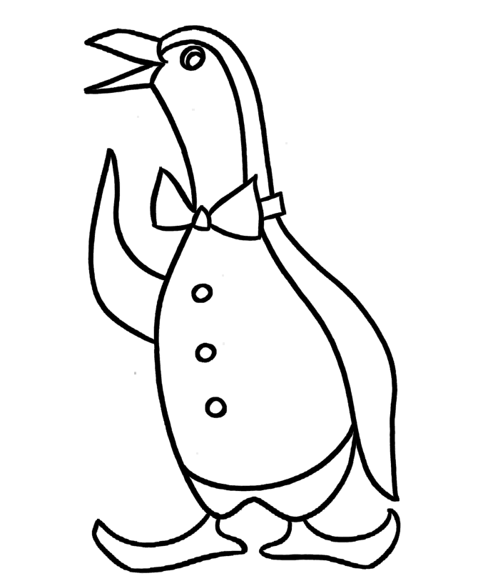panguin coloring pages - photo #22