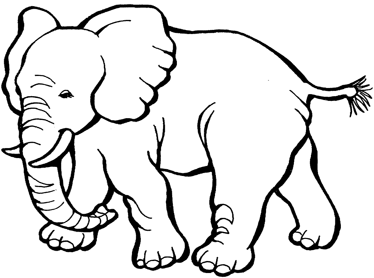 free printable elephant clipart - photo #40