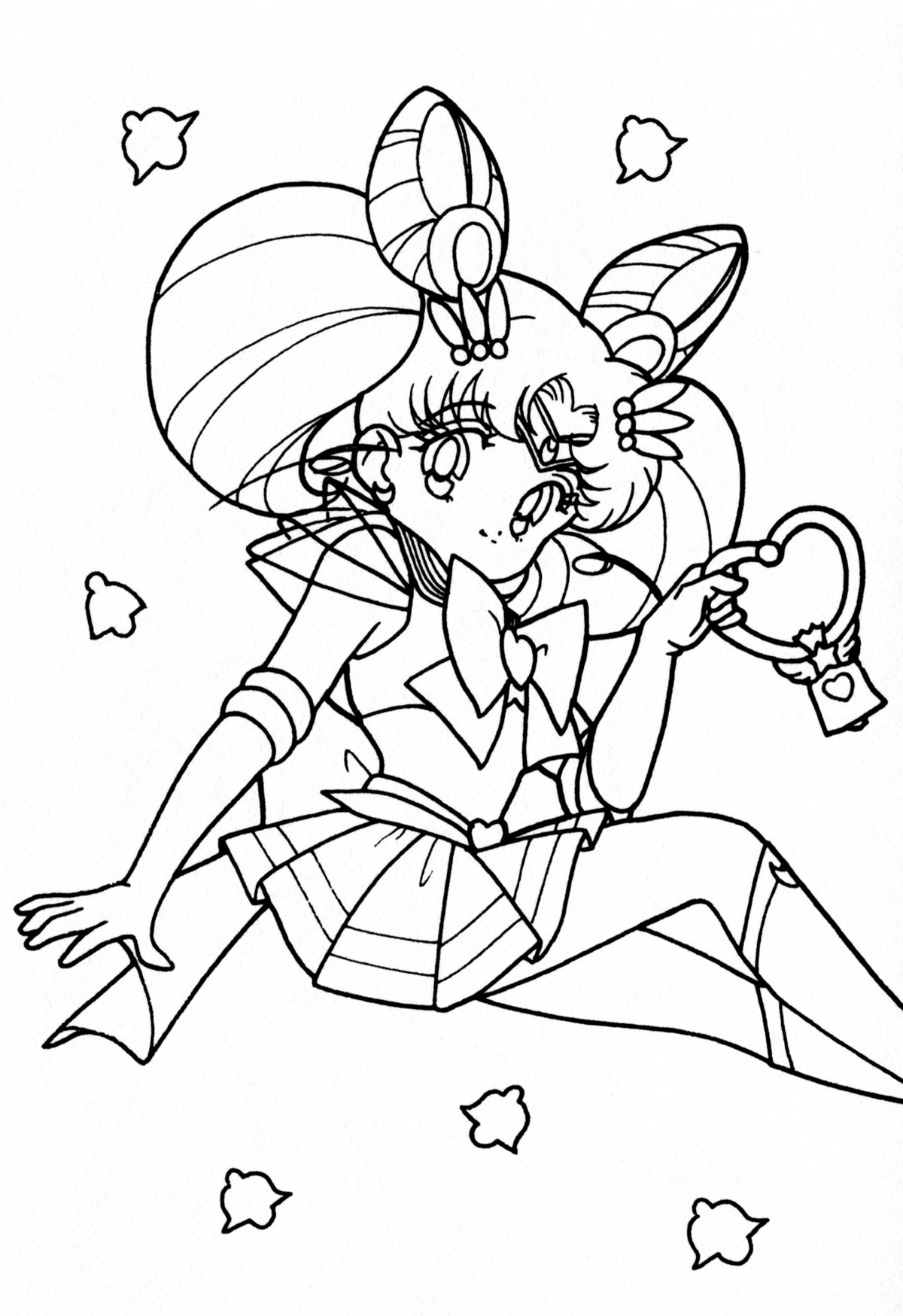 sailor mini moon online coloring pages - photo #9