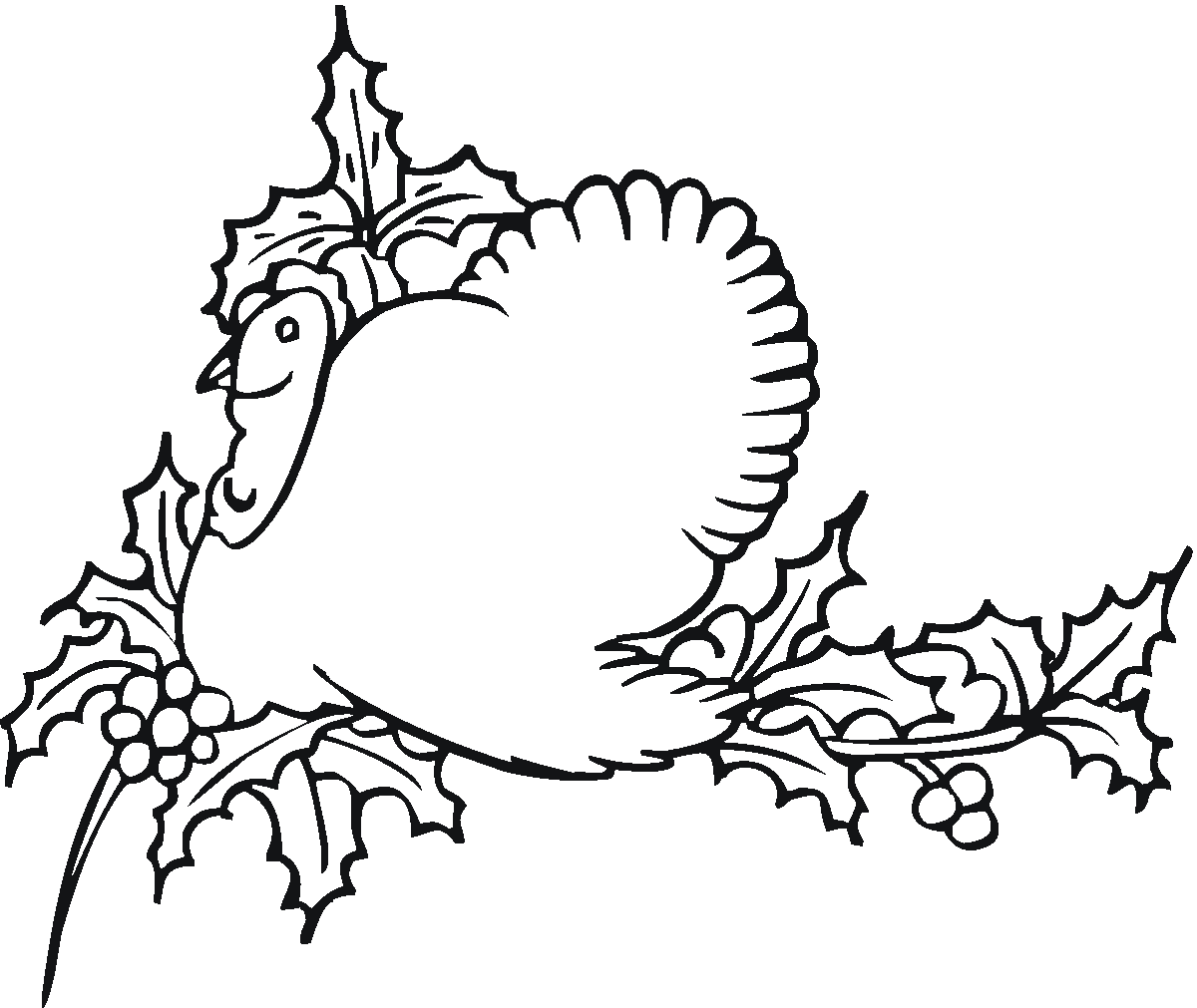 a turkey coloring pages - photo #46