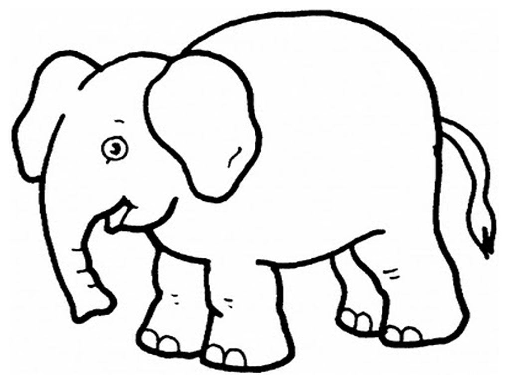 Free Printable Elephant Coloring Pages For Kids