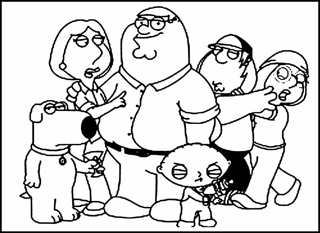 pages family for coloring pages - photo #21