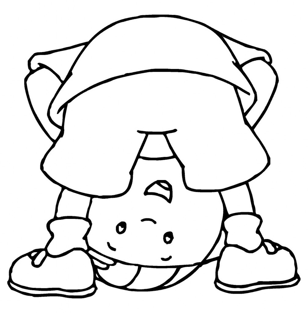 Free Printable Caillou Coloring Pages For Kids