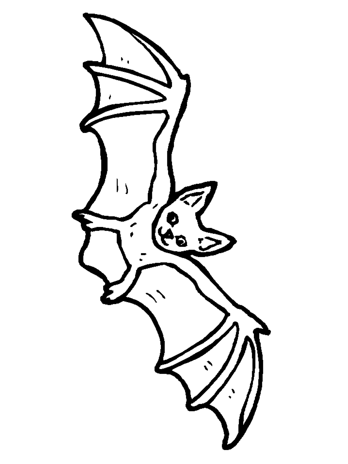 halloween bat coloring pages - photo #27
