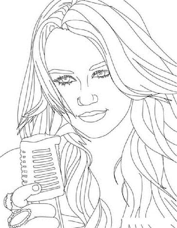disney channel stars coloring pages - photo #16